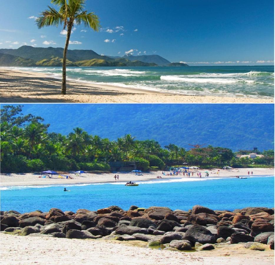 Sun Flat Maresias !! 2 Quartos Piscina Churrasqueira Wifi Estacionamento 230M Da Praia ساو سيباستياو المظهر الخارجي الصورة