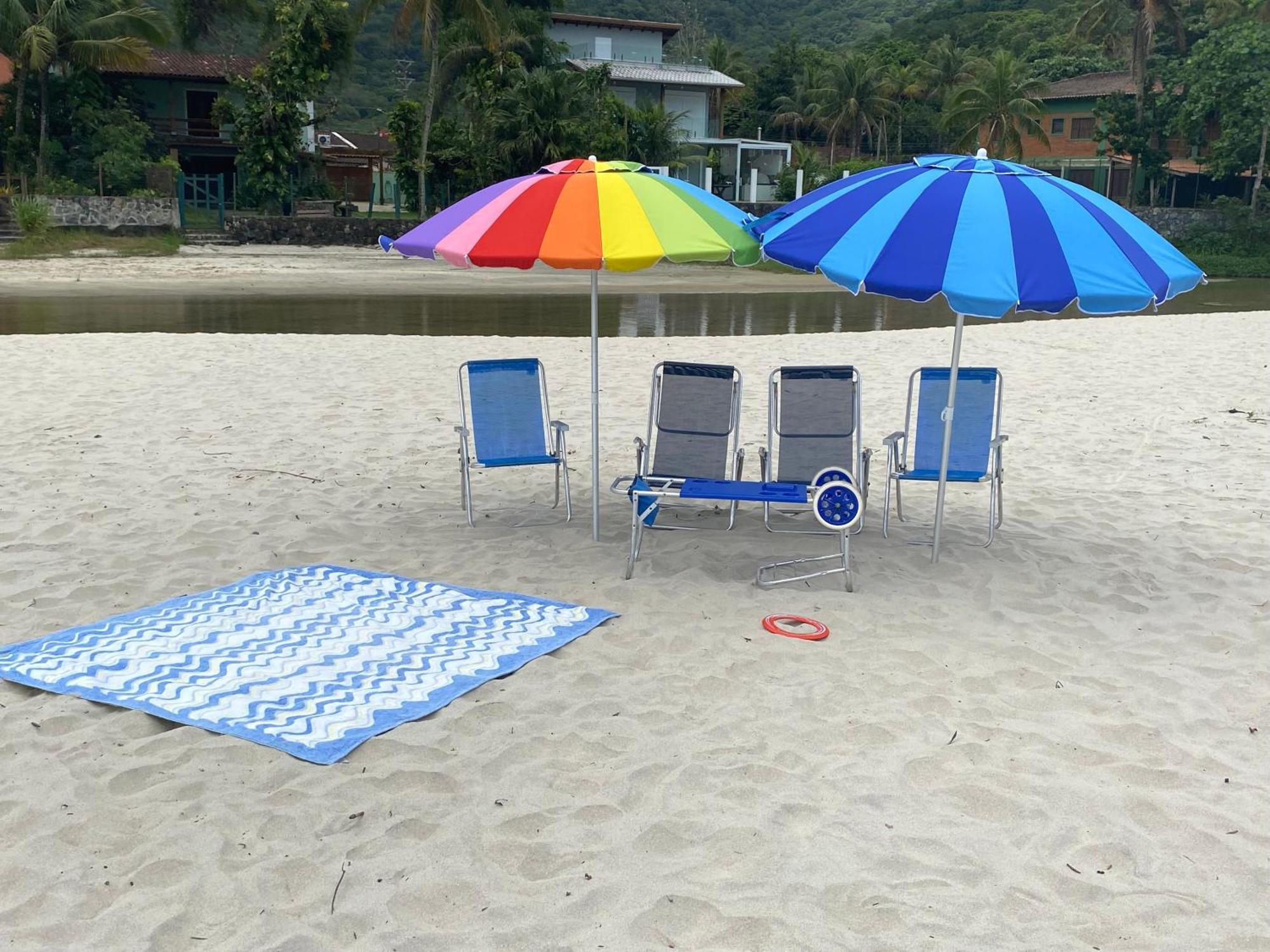 Sun Flat Maresias !! 2 Quartos Piscina Churrasqueira Wifi Estacionamento 230M Da Praia ساو سيباستياو المظهر الخارجي الصورة
